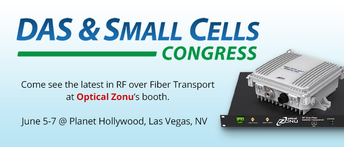 DAS & Small Cells Congress. OZC Will Be There. Will You?